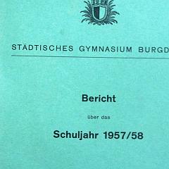 ZZ-BUJB1957 Jahresbericht 1957+58